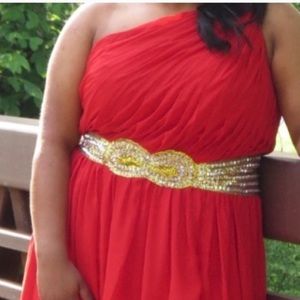 Beautiful long Red Prom Dress